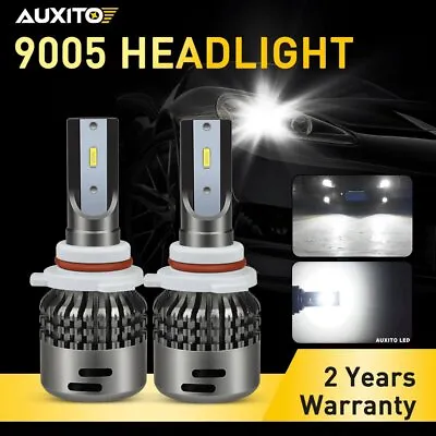 AUXITO 2x H11 H8 H9 Auto Car LED Fog Light Bulbs Driving Lamp DRL 6500K White UK • $23.36