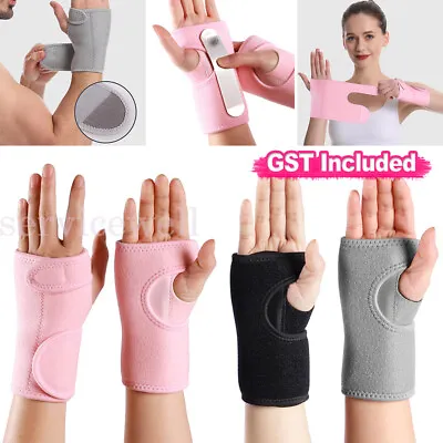 Carpal Tunnel Wrist Brace Night Sleep Wrist Support Wrist Splint Pain Men Women • $11.85