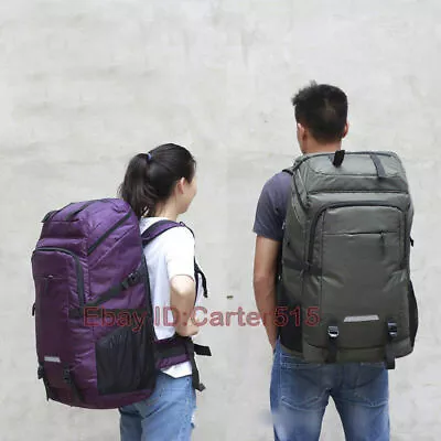 Outdoor Travel Hiking Camping Backpack Waterproof Bag Mountaineering Laptop • $39.89