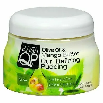 £7.79 • Buy Elasta QP Olive Oil & Mango Curl Defining Pudding 425g