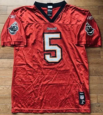 Vintage Josh Freeman Tampa Bay Buccaneers #5 Reebok NFL Football Jersey • $22