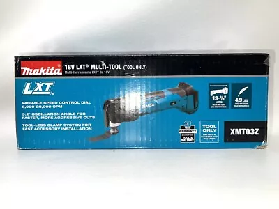 Makita Xmt03z 18v Lxt Multi-tool (tool Only) (wmp006620) • $119.99