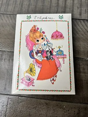 Vintage 1969 Holiday Fair Big Eyes Telephone Address Book • $18