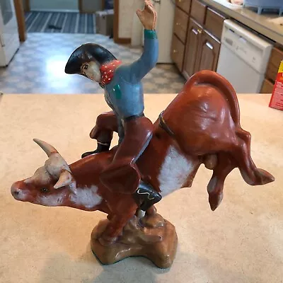 Vintage Beautiful Ceramic Bull American It/681 • $23.80