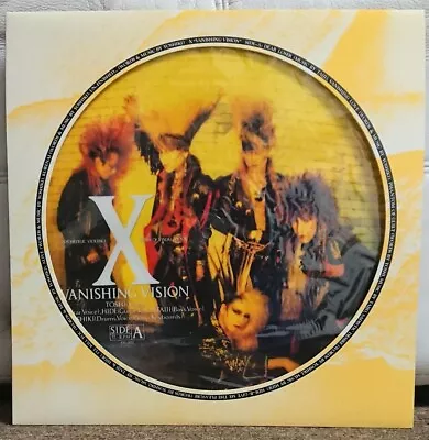 X JAPAN VANISHING VISION Picture Limited 5000 Sheets Picture Board LP Used • $998.99