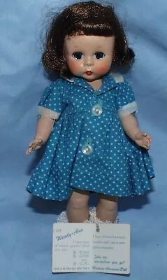 Vintage Alexander-kins Doll -Wendy Ann/with Box And Tag  Excellent • $305