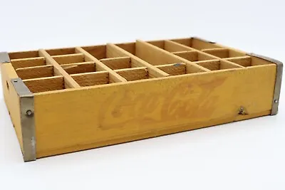 Vintage Coca-Cola Miniature Wooden Crate Holds 3  Bottles Mexico • $24.95