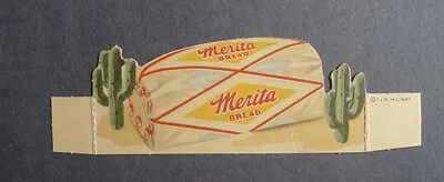 1940's Merita Bread Lone Ranger Standee Merita Bread • $36.31