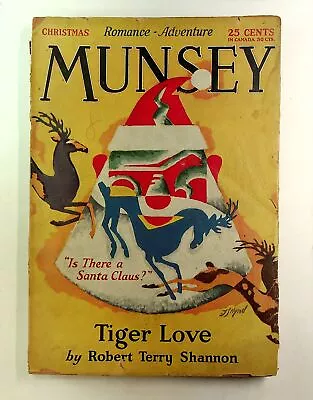 Munsey's Magazine Pulp Dec 1928 Vol. 95 #3 PR Low Grade • $6