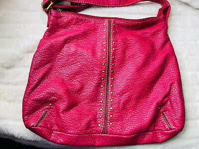 Red By Marc Ecko Sling Handbag Pink 12x12 Very Soft • $20.50