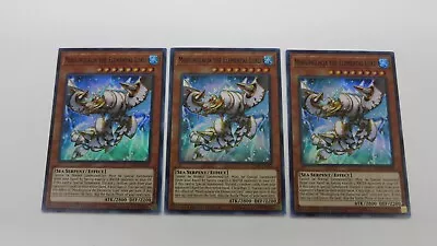 3x MOULINGLACIA THE ELEMENTAL LORD FLOD-ENSE2  LIMITED ED SUPER RARE YUGIOH NM • $3.99