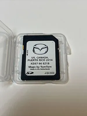 Mazda SD Navigation Card KD3766EZ1B 2014 Maps By Tom Tom • $42.99