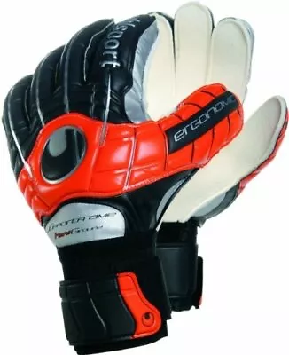 Uhlsport Goalkeeper Gloves Ergonomic Hardground Sf 10.5 • £35.98