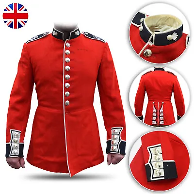British Army Dress Uniform Jacket Tunic Red Wool Coldstream Guards Ceremony • £106.34