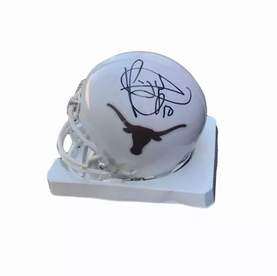 Vince Young Signed (05 Champs) Texas Longhorns Mini Helmet JSA • $154.99