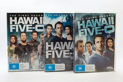Hawaii Five-O Season 1 2 & 3 DVD Region 4 • $19.50