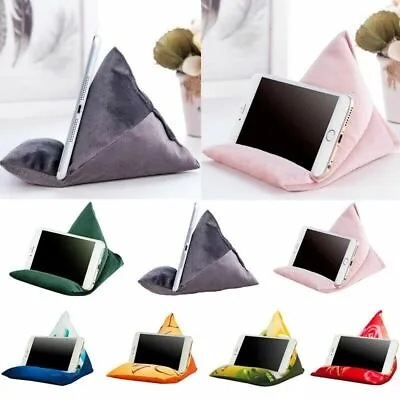 Tablet Book Rest Cushion Bean Bag Pillow Stand IPad Kindle Seat Outdoor UK • £6.71