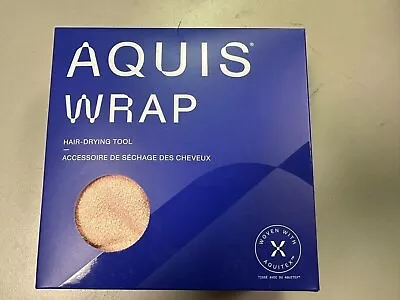 AQUIS Hair Wrap Drying Towel Tool Recycled Microfiber - Lotus Pink.N • $18.99
