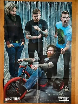 Twisted Heavy Metal Magazine Music Poster Mastodon Linkin Park • $5