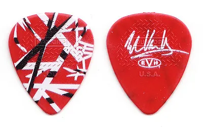 Eddie Van Halen Signature Red Frankenstrat Guitar Pick - 2015 • $9.99