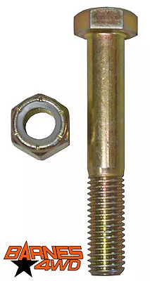 9/16 X 4 Grade Eight Bolt And Nylock Nut • $2.26