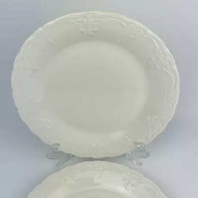 Tabletops Unlimited Lifestyles VERSAILLES White Dinner Plate 10 5/8” SINGLE PLAT • $12.99