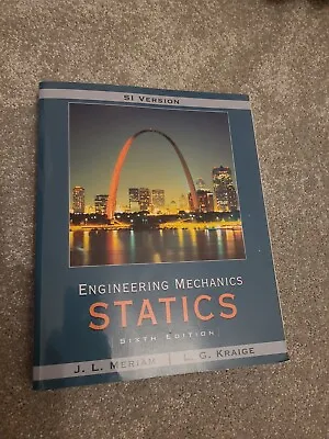 £10 • Buy Engineering Mechanics Statics 6th Edition 