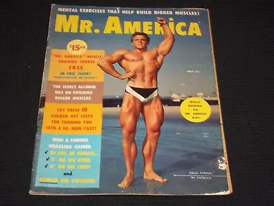 1959 May Mr. America Magazine - Doug Strohl Cover - L 13997 • $49.99
