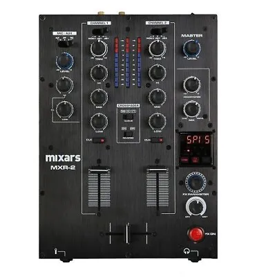 Mixars Mxr2 Mixer Dj Professional  Two Channels Pre-Owned Good Quality • £170