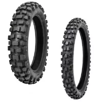 Tusk Dsport Dot Tire Combo 130/90x18 (69R) 90/90x21 (54R) Adventure Dual Sport • $138.92