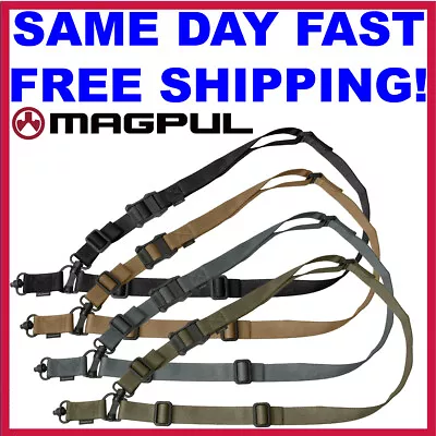 Magpul MS4 DUAL QD Multi-Mission 2 Point Sling MAG518-BLK-COY-RGR-GRY FREE SHIP • $61.68