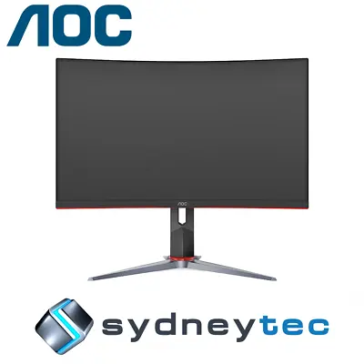 $387.39 • Buy New AOC CQ27G2 27inch 144Hz QHD 1ms FreeSync VA Curved Gaming Monitor