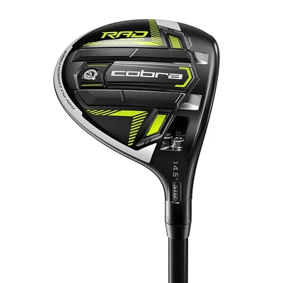 $168.99 • Buy Cobra RADSPEED Fairway Wood - Black/Yellow