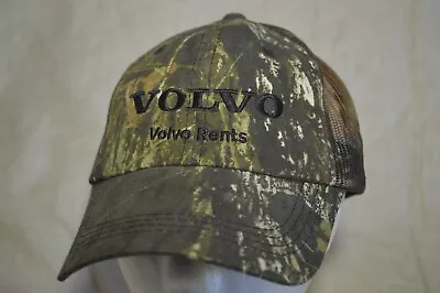 Volvo Rents Truckers Camo Adjustable Mesh Back Hat Cap Hunting Fishing • $10.19