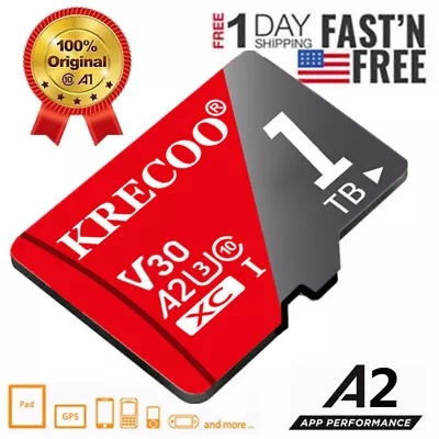 Memory Card Micro SD 128GB 256GB 1TB Class 10 TF Flash Chip Card Wholesale Lot • $13.49