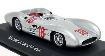 Minichamps 1/43 - Mercedes Benz W196 France GP 1954 JM Fangio Diecast Race Car • £69.99