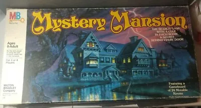 1984 Milton Bradley Mystery Mansion Board Game  Missing Some Pieces • $39.97
