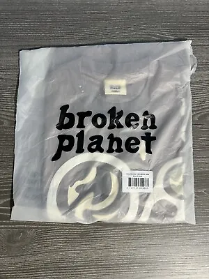 Broken Planet Market Cosmic Connection Taupe T-shirt Medium Trusted Seller ✅ • £44.99
