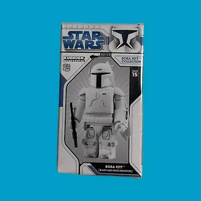 Medicom Kubrick Unbreakable Star Wars Boba Fett Collection Black&White Prototype • $19.99