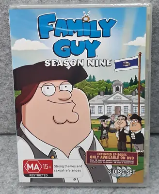 NEW: FAMILY GUY SEASON 9 Comedy TV Series DVD Set Region 4 PAL Free Fast Post • $15