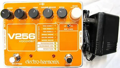 Used Electro-Harmonix EHX V256 Vocoder Vocal Microphone Mic Guitar Effect Pedal • $219.99