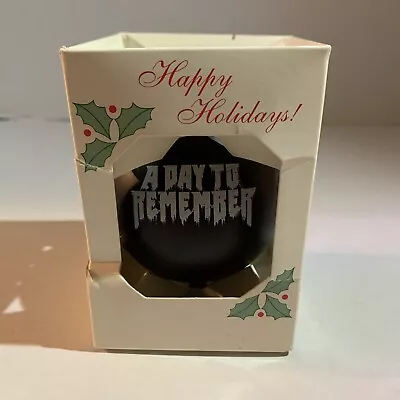 A Day To Remember Christmas Ornament Never Opened/Used | ADTR Homesick Metalcore • $100