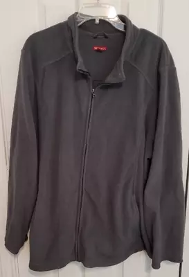 Merona Womens Dark Gray Terry-cloth Jacket Size 4x • $28.24