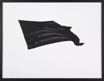 $6500 • Buy Robert Longo, Black Flag, 1990 Lithograph