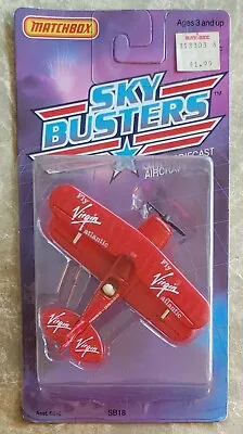 Vintage * 1988 Matchbox * Skybusters * Pitts Special * Virgin (#sb18) Unopened * • $17.99