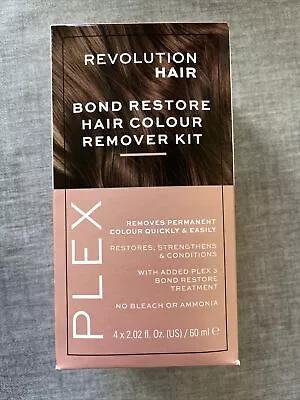 Revolution Hair Bond Restore Hair Colour Remover Kit Plex No Bleach Or Ammonia  • £12.99