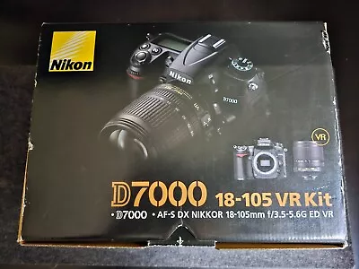 Nikon D7000 DSLR Camera 18-105 VR KIT / Shutter Count =8733 / GREAT CONDITION • $600