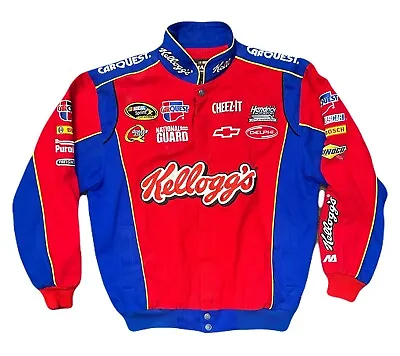 Rare Vintage Chase Authentics NASCAR Kelloggs Mark Martin Racing Jacket Size M • $124.99