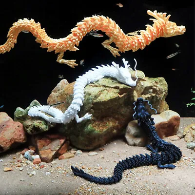 $13.59 • Buy Chinese Dragon Aquarium Fish Tank Landscape Ornaments Crafts DIY Decor Supplies+