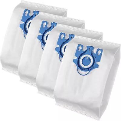 4Pcs 3D Efficiency Capacity Vacuum Dust Bag Hoover Bags For Miele GN Vacuum Bags • £6.58